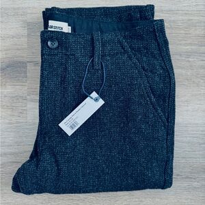 NWT Taylor Stitch Mens The Carnegie Pant in Heather Charcoal Wool 32x32 Limited
